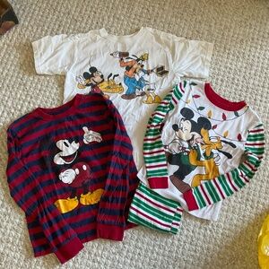 MICKEY MOUSE boys lot - size 7/8